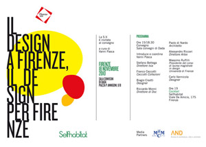 Il design a Firenze. Il design per Firenze, Florens 2010