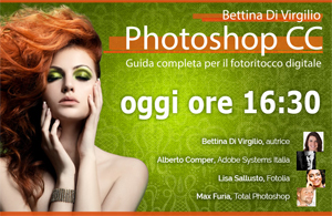 Bettina Di Virgilio, Photoshop CC, Guida completa per il fotoritocco digitale | 10 OCT. 2014 | 16.30