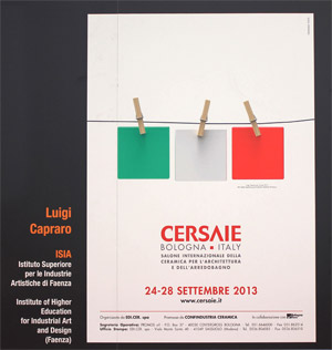 Beautiful ideas | immagine coordinata dell'edizione 2013 del Cersaie | Luigi Capraro